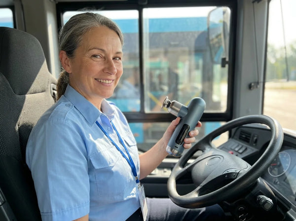 Natahalie , 49 ans , conductrice de bus